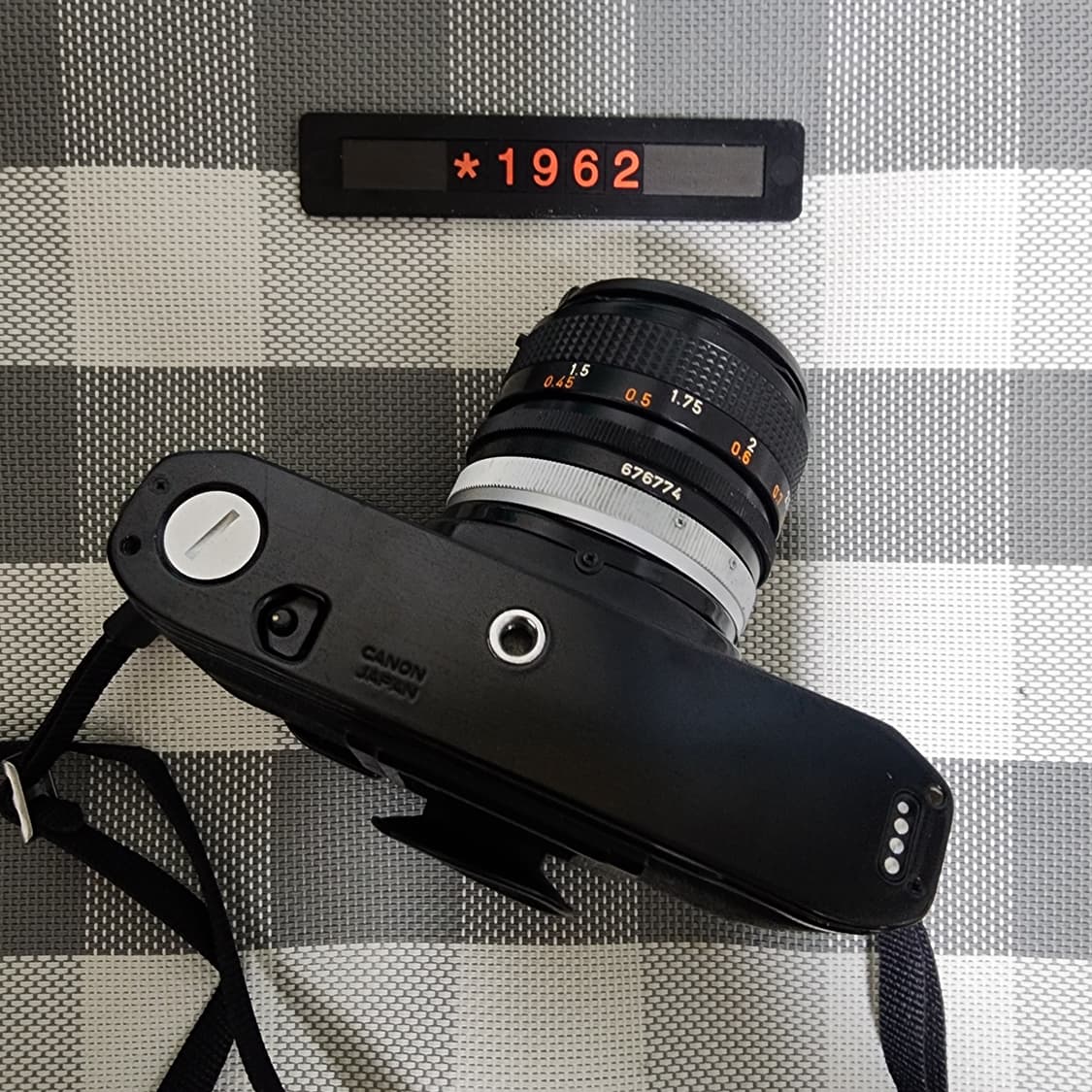 캐논 A-1 필름카메라 블랙바디 1.4렌즈 상품이미지5