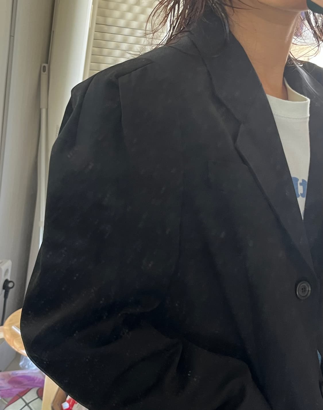 오버핏 블레이저 자켓 상품이미지4
