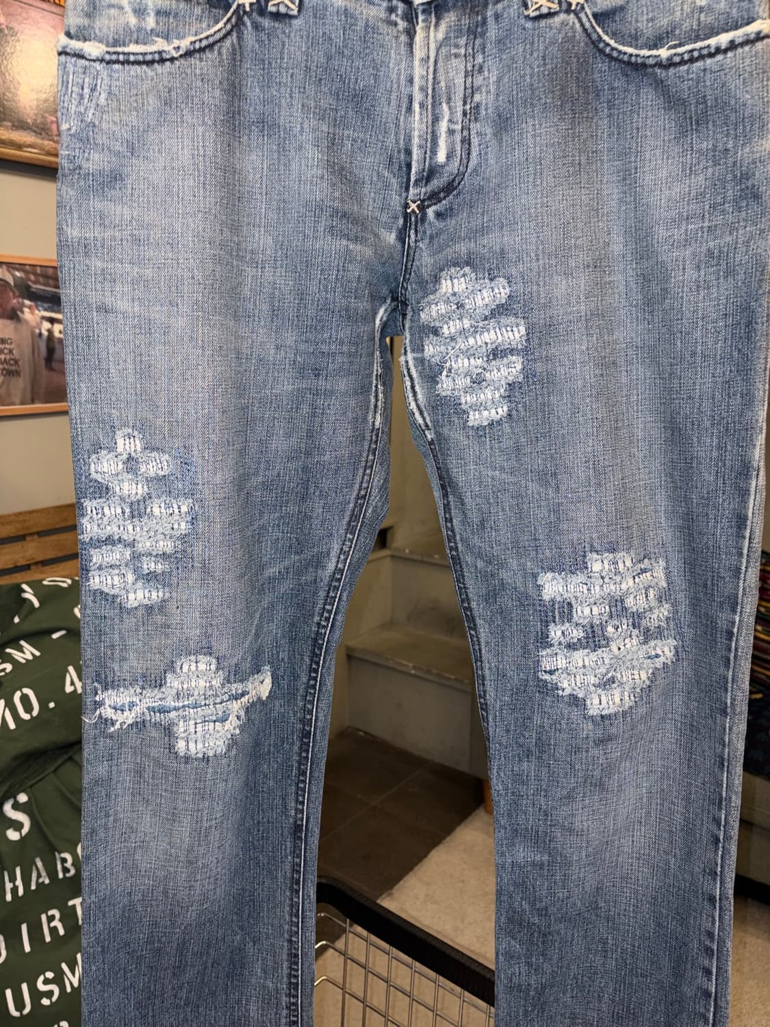 00’s Dolce & Gabbana repair Denim pants 상품이미지7