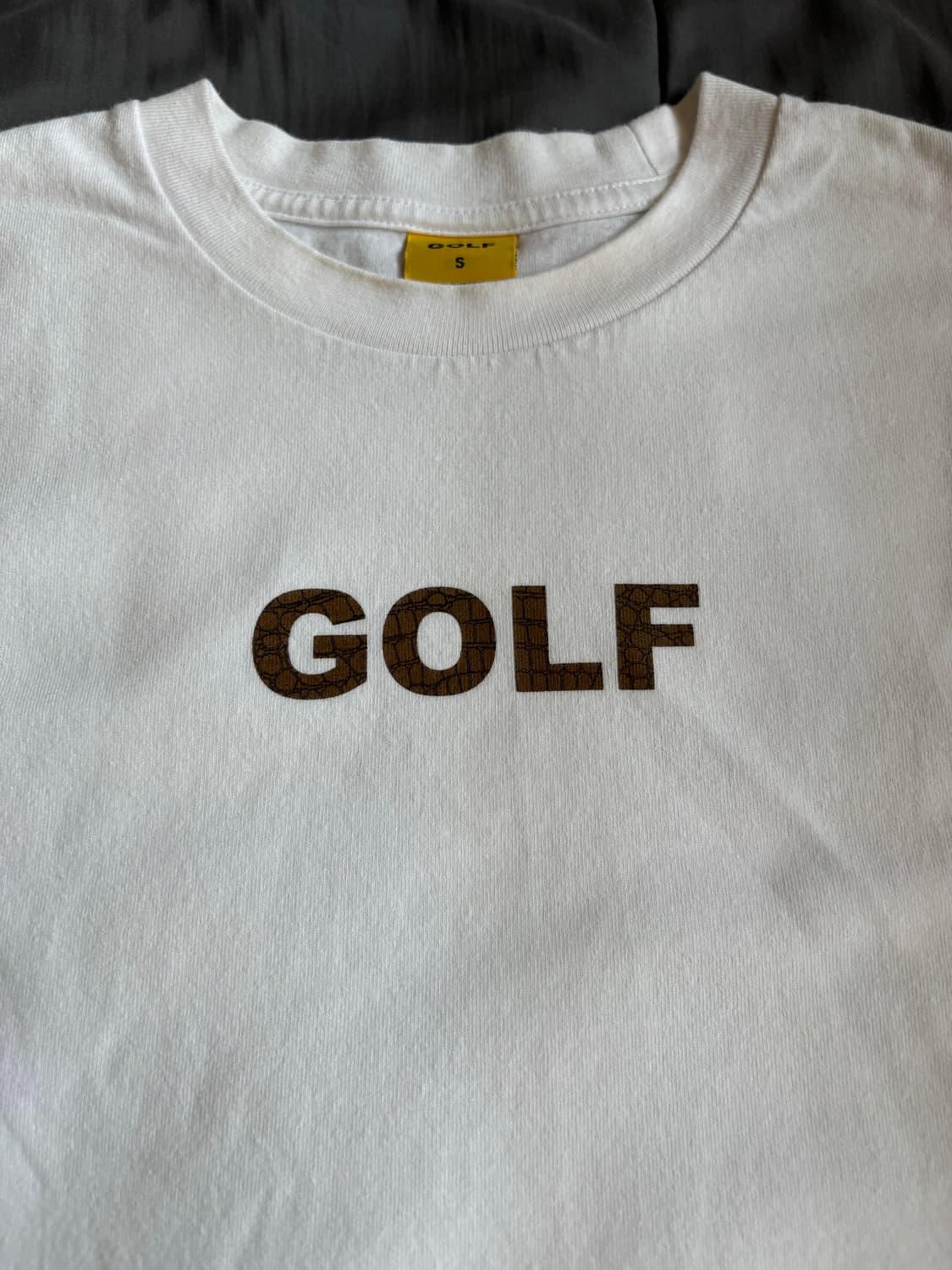 골프왕 크로커다일 로고 반팔티 golf wang 상품이미지2