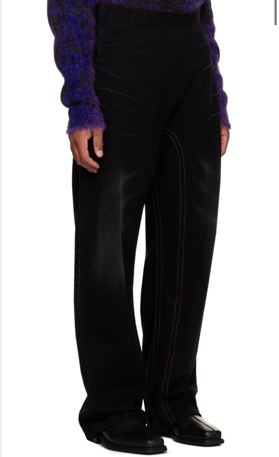 [31] Y/project souffle Jeans (Black) 상품이미지1