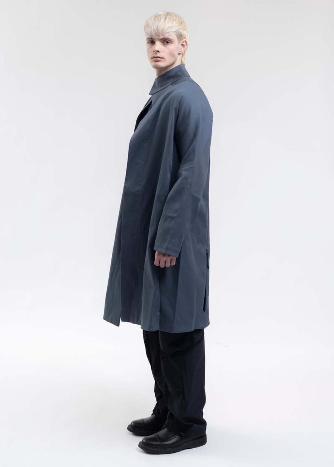 J.L-A.L 트렌치 코트 블루 m 상품이미지2