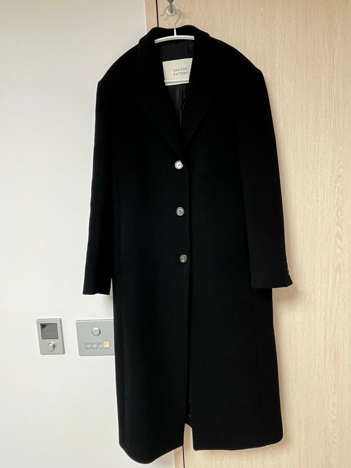 파사드패턴 캐시미어 테일러드 코트 상품이미지4