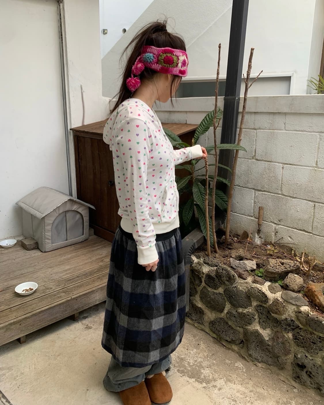 crochet hair band 상품이미지2