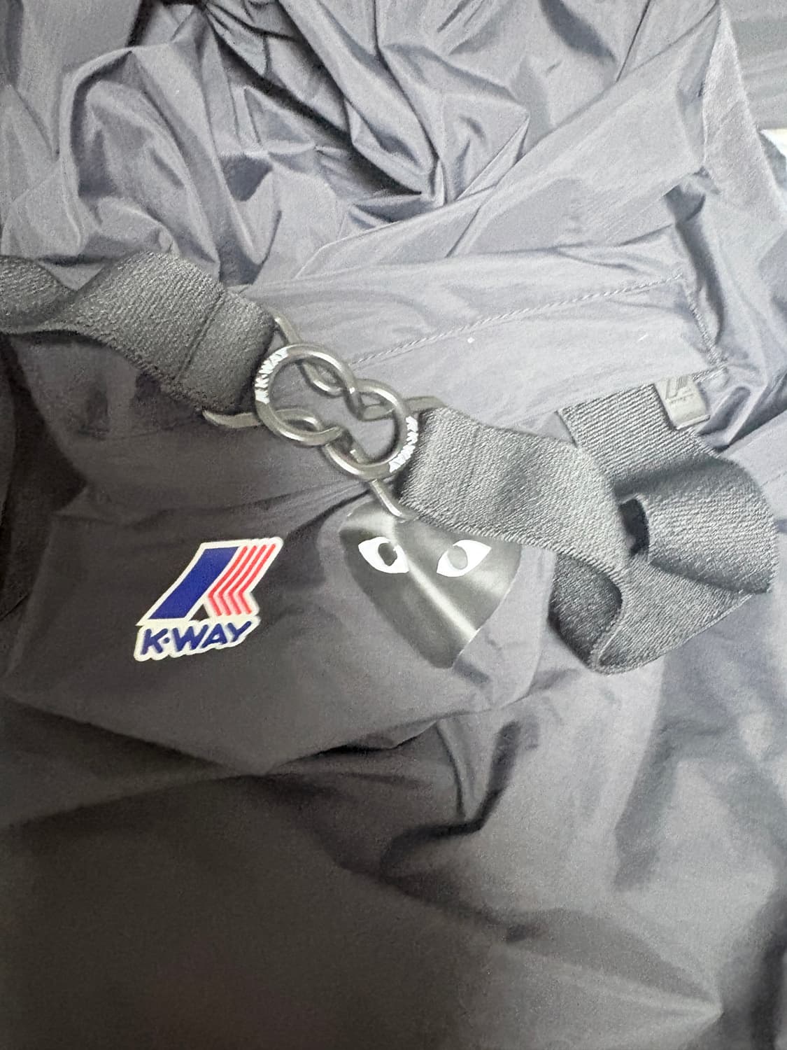 꼼데가르송x kway 바람막이 xl 상품이미지5