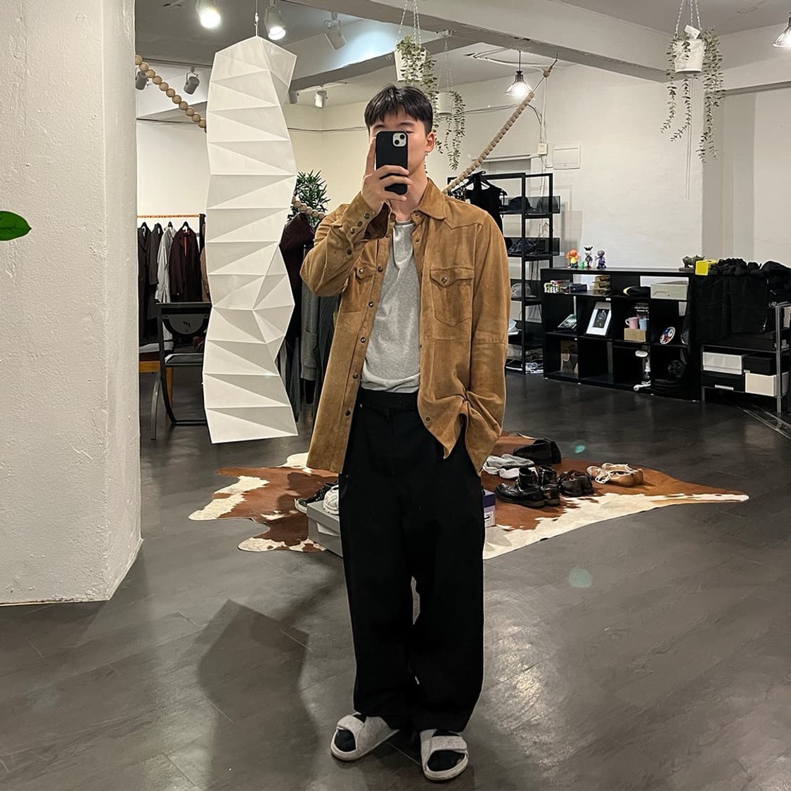 돌체앤가바나 스웨이드 웨스턴 셔츠 상품이미지4