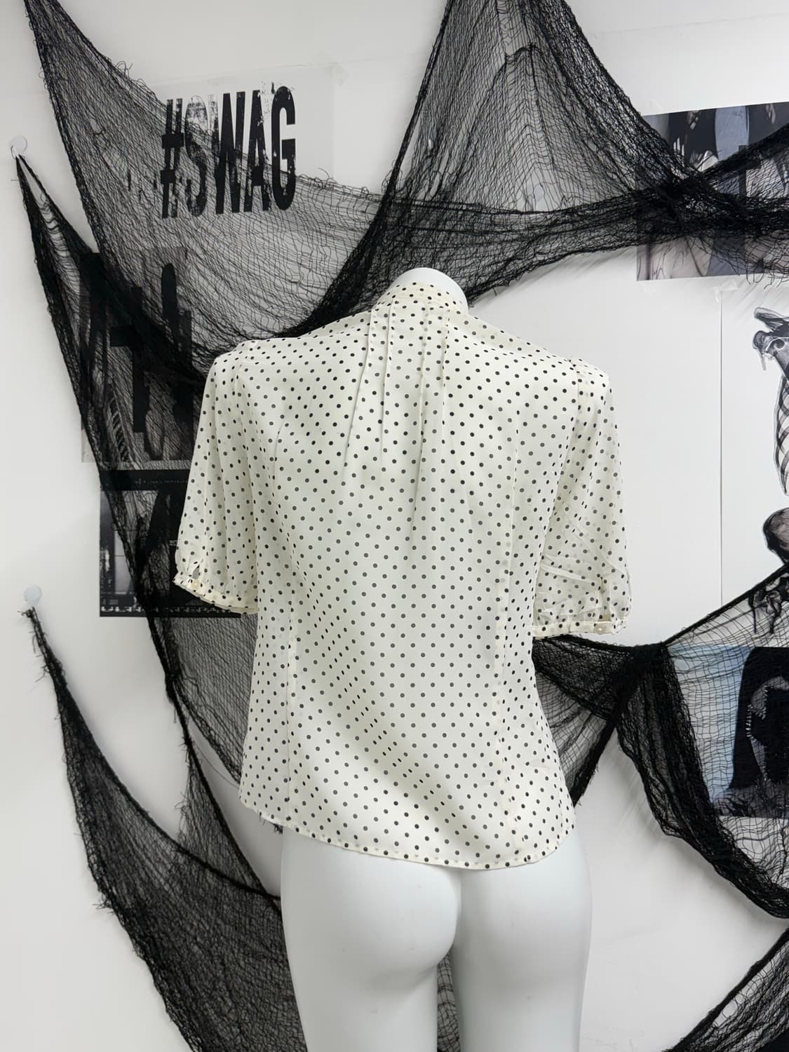 Pocket girl mood seethrough halfsleeve 상품이미지2