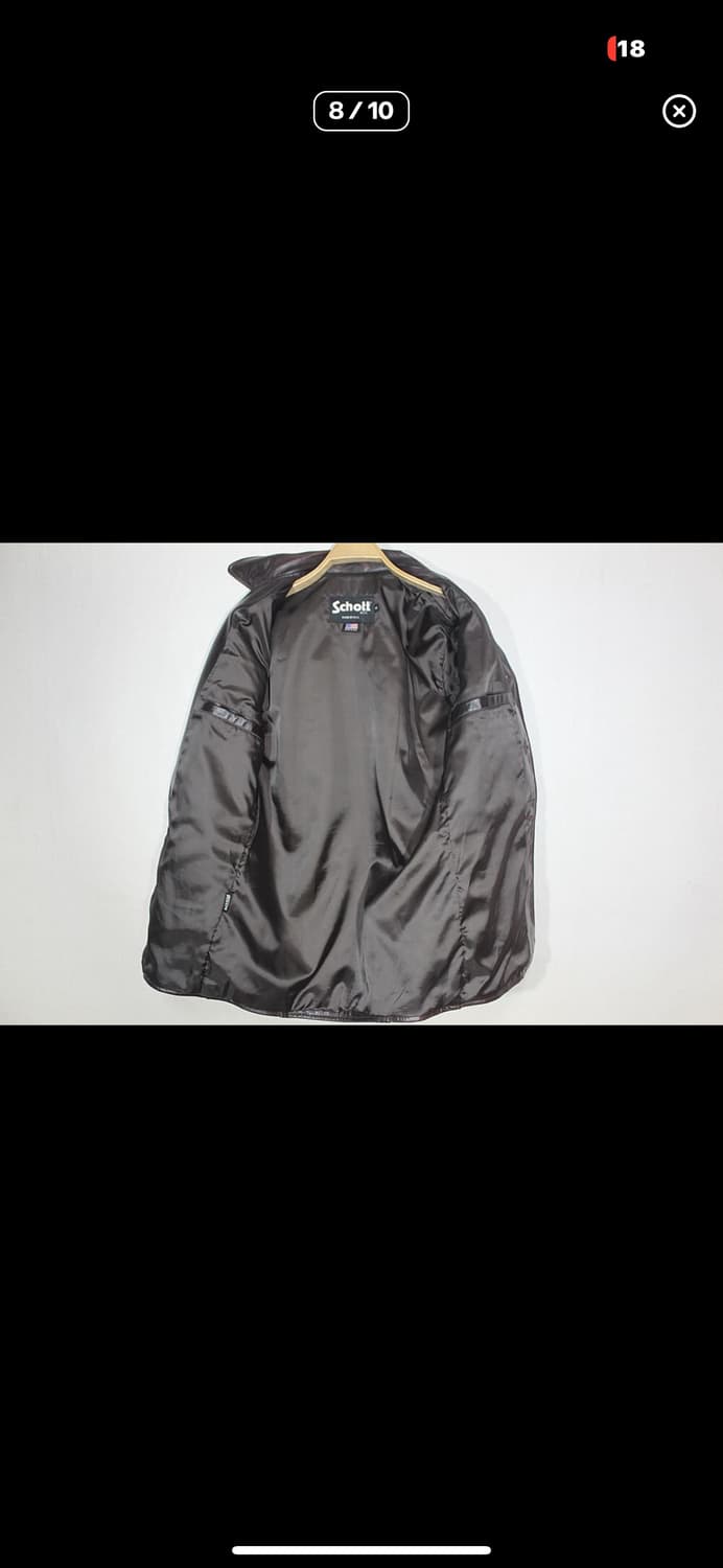 쇼트 가죽자켓 가죽코트 상품이미지8