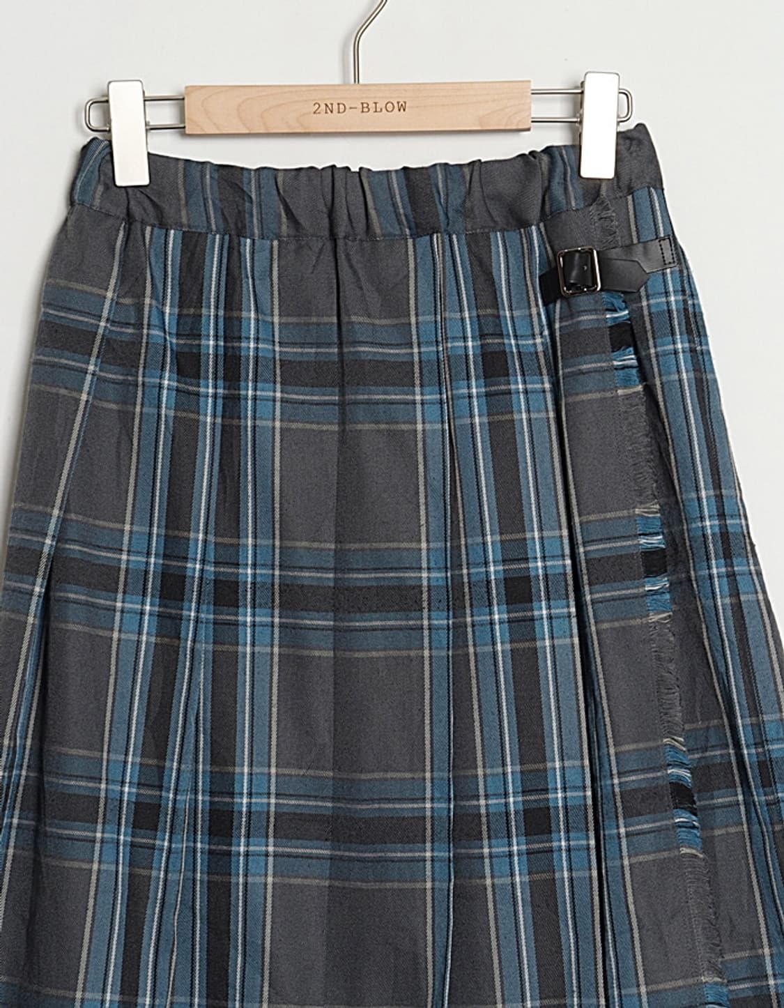 SM2 Check Pleats Skirt (27~) 상품이미지2