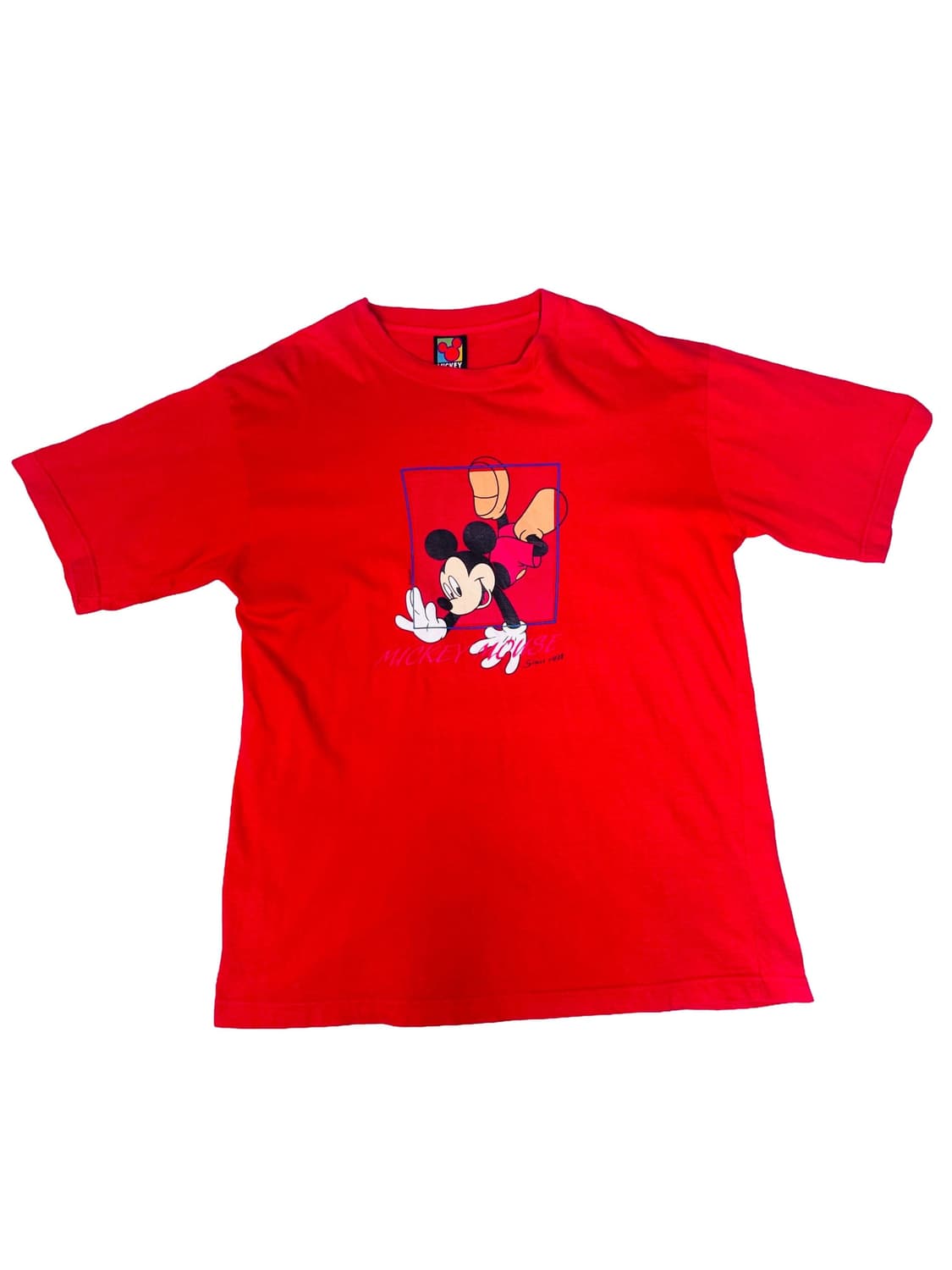 빈티지 00s 미키마우스 MICKEY MOUSE 레드 M 상품이미지1