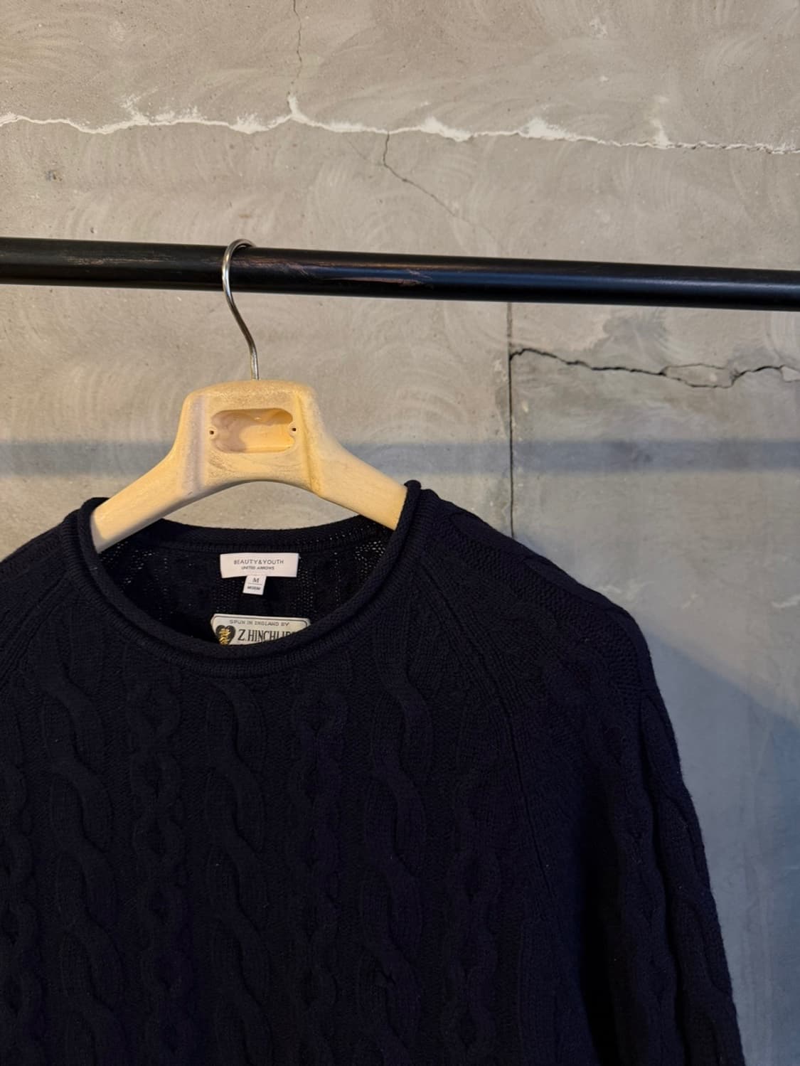 유나이티드 애로우 램스울 니트 슬림100 상품이미지4