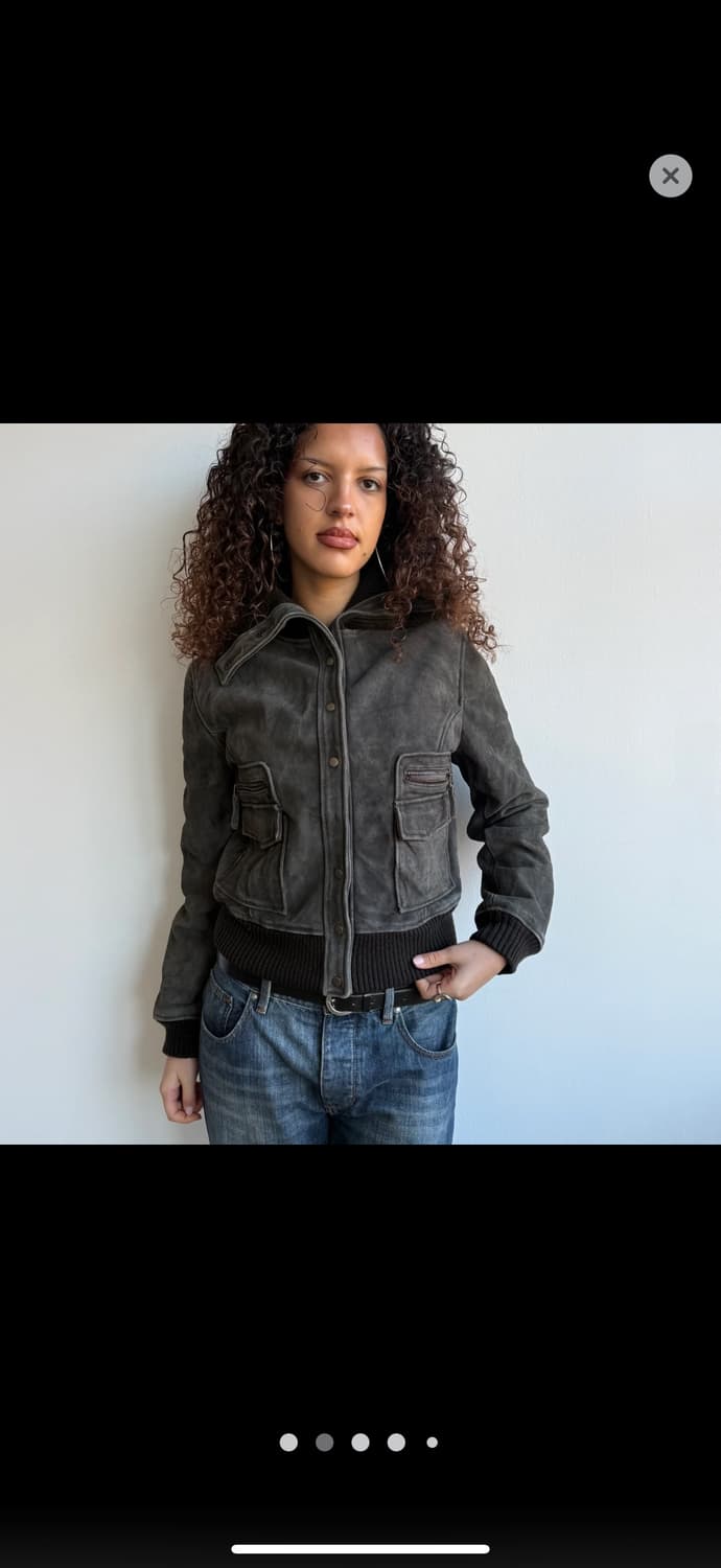 빈티지 스웨이드 자켓 상품이미지2