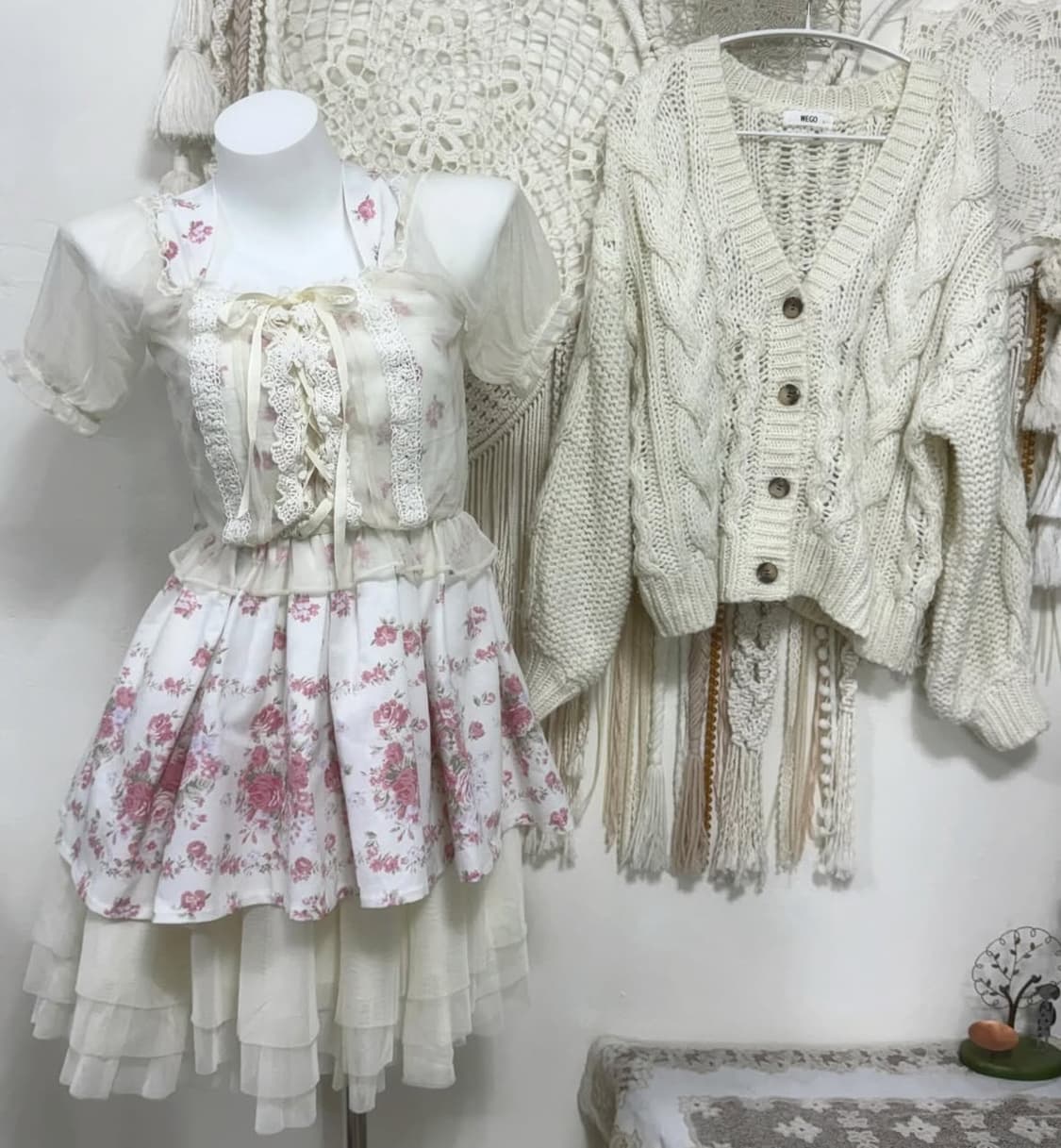 리즈리사 원피스 코디 세트 상품이미지2