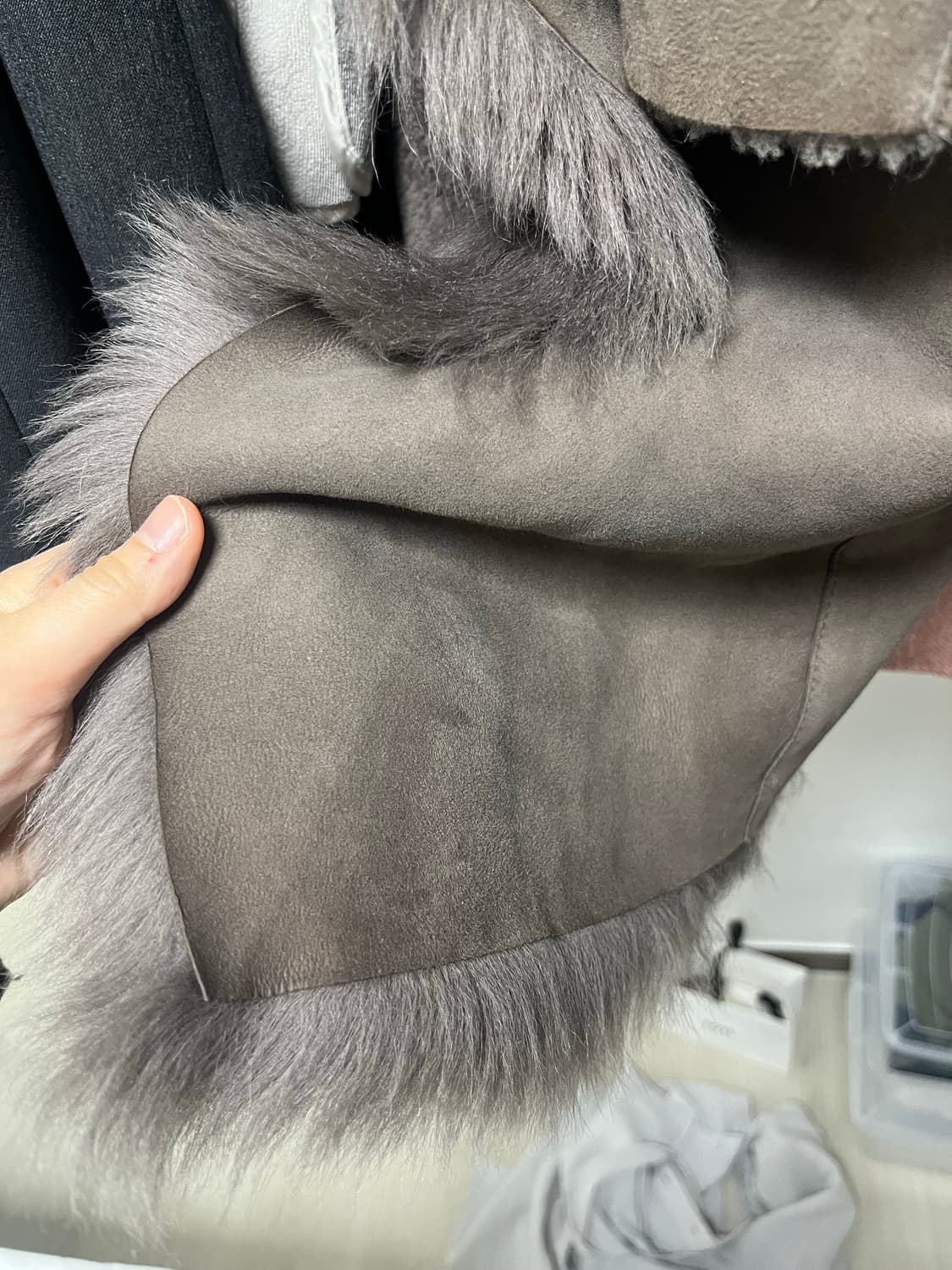 아야즈스튜디오 빈티지 리얼 퍼 무스탕 상품이미지8