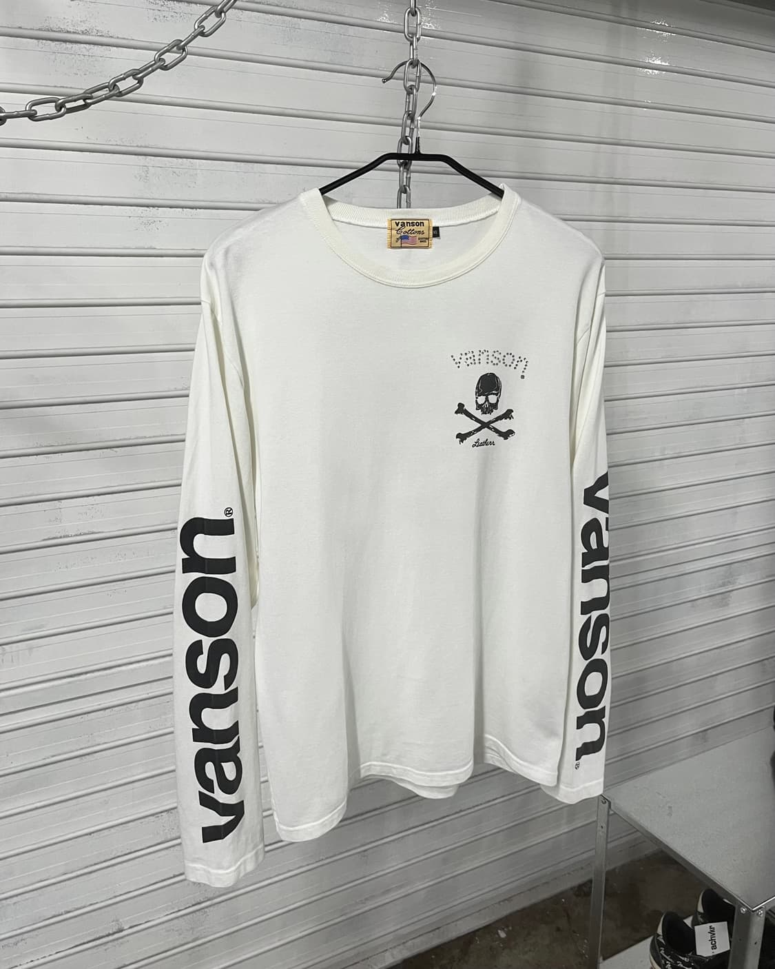 Vanson Leathers skull cubic long slv 상품이미지3