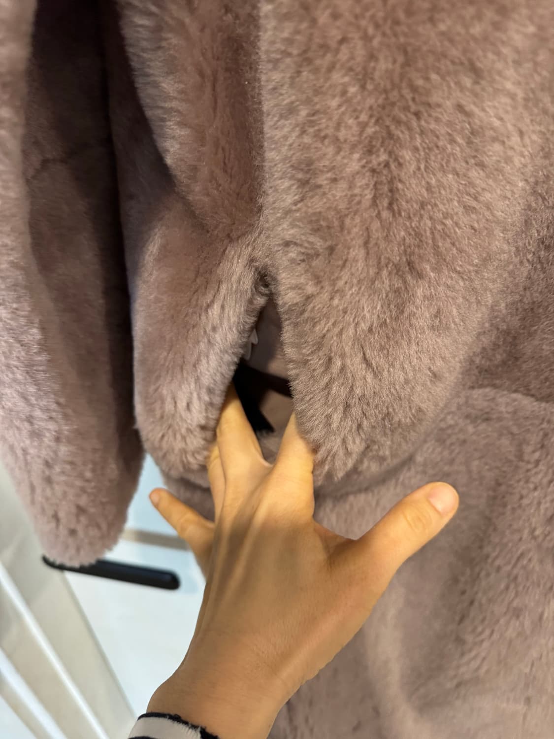 레니본 preju 리얼 램 양면 무스탕 상품이미지9