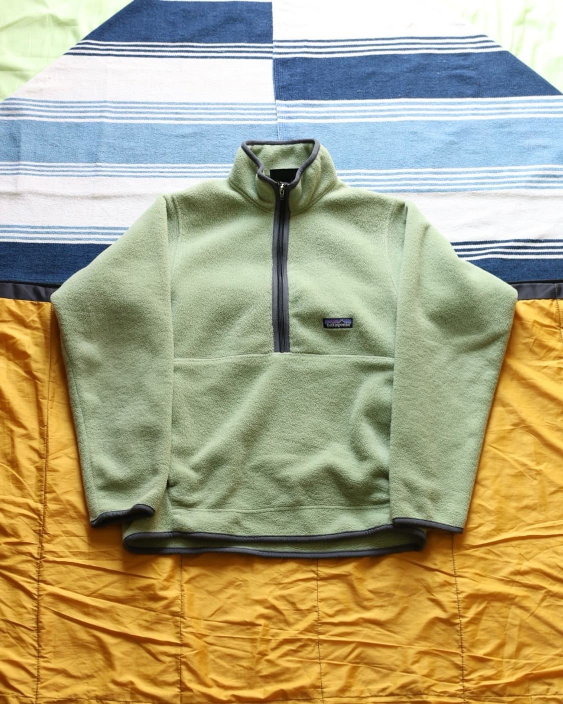 파타고니아 90s 마수피얼 신칠라 플리스 (Sage Green) 상품이미지8