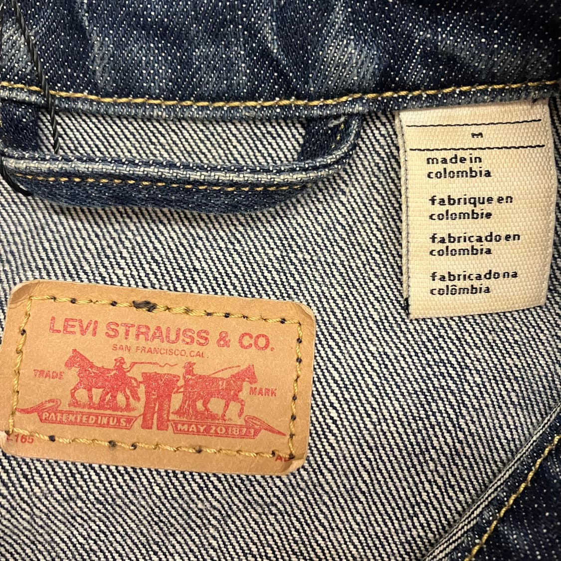 N151 리바이스 데님 청자켓 상품이미지4