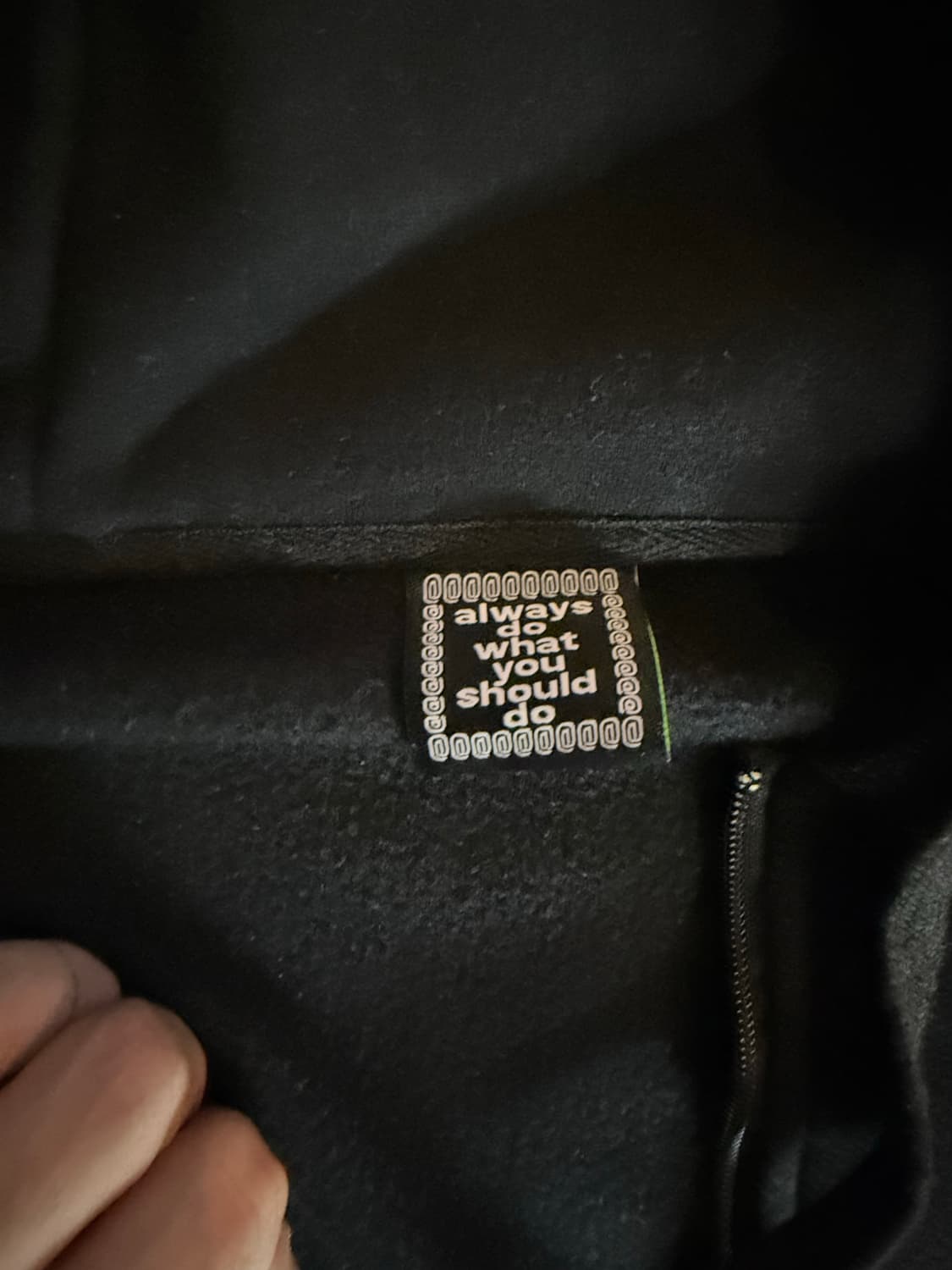 Always do what you should do 후드집업 s 상품이미지2