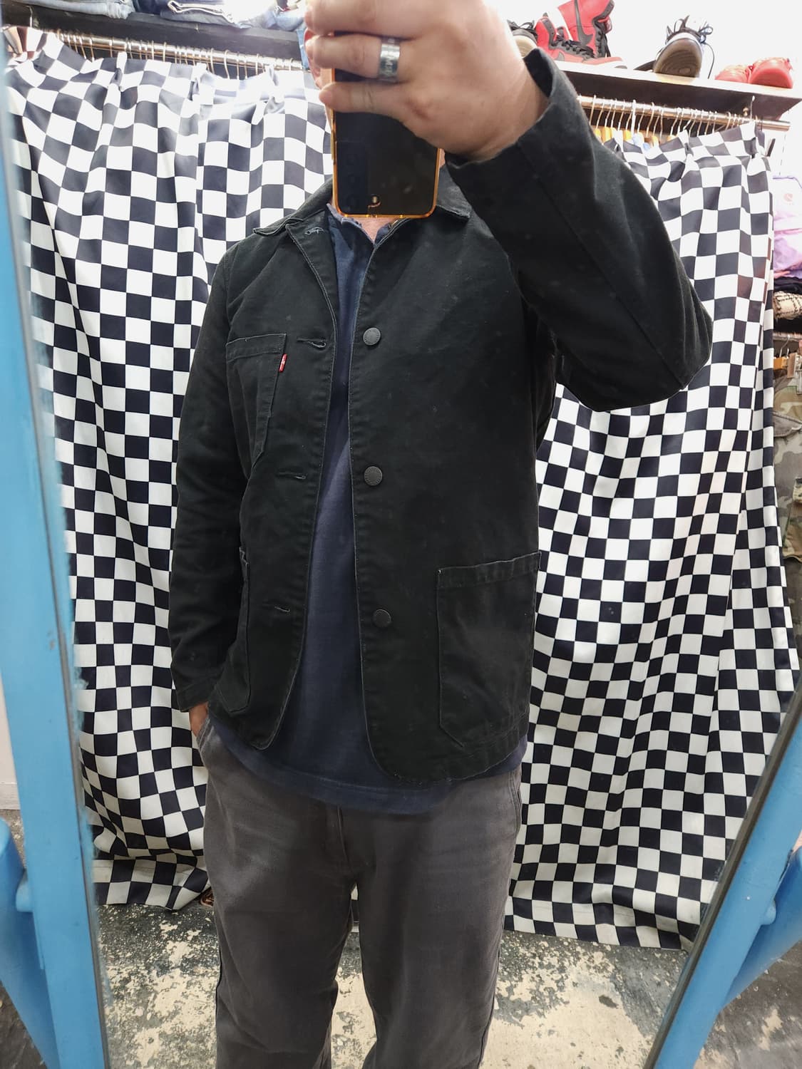 리바이스 블랙 데님 커버롤

 상품이미지10