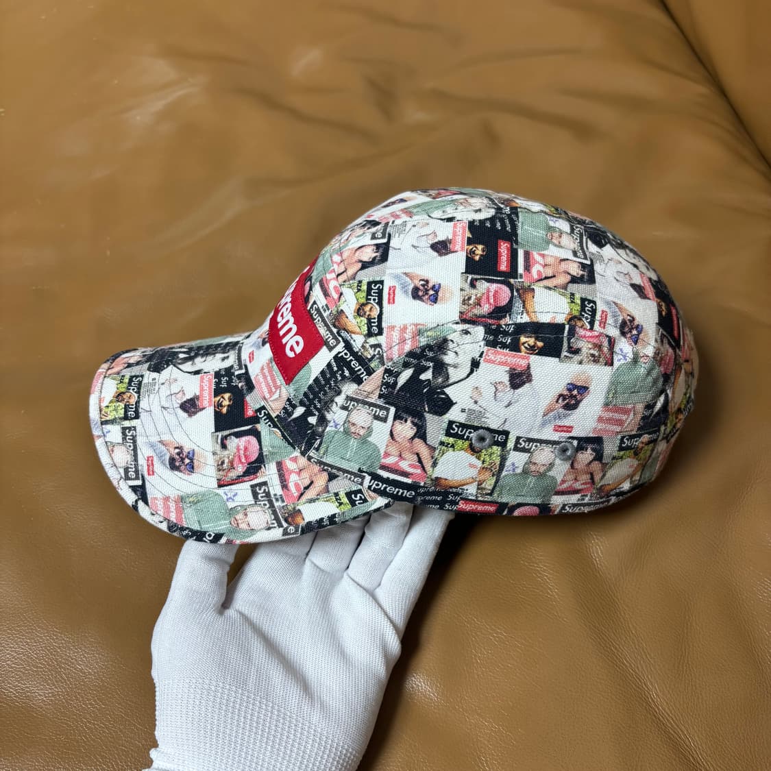 슈프림 캠프캡 모자 박스로고 포토 매거진 상품이미지4