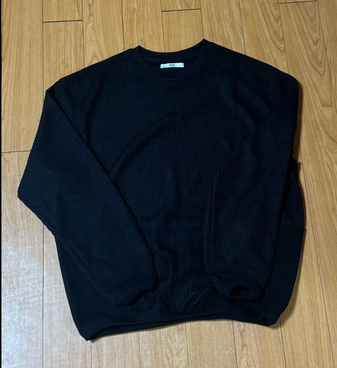 ETCE 패널 크루넥 니트 PANNEL CREW NECK KNIT L 상품이미지3