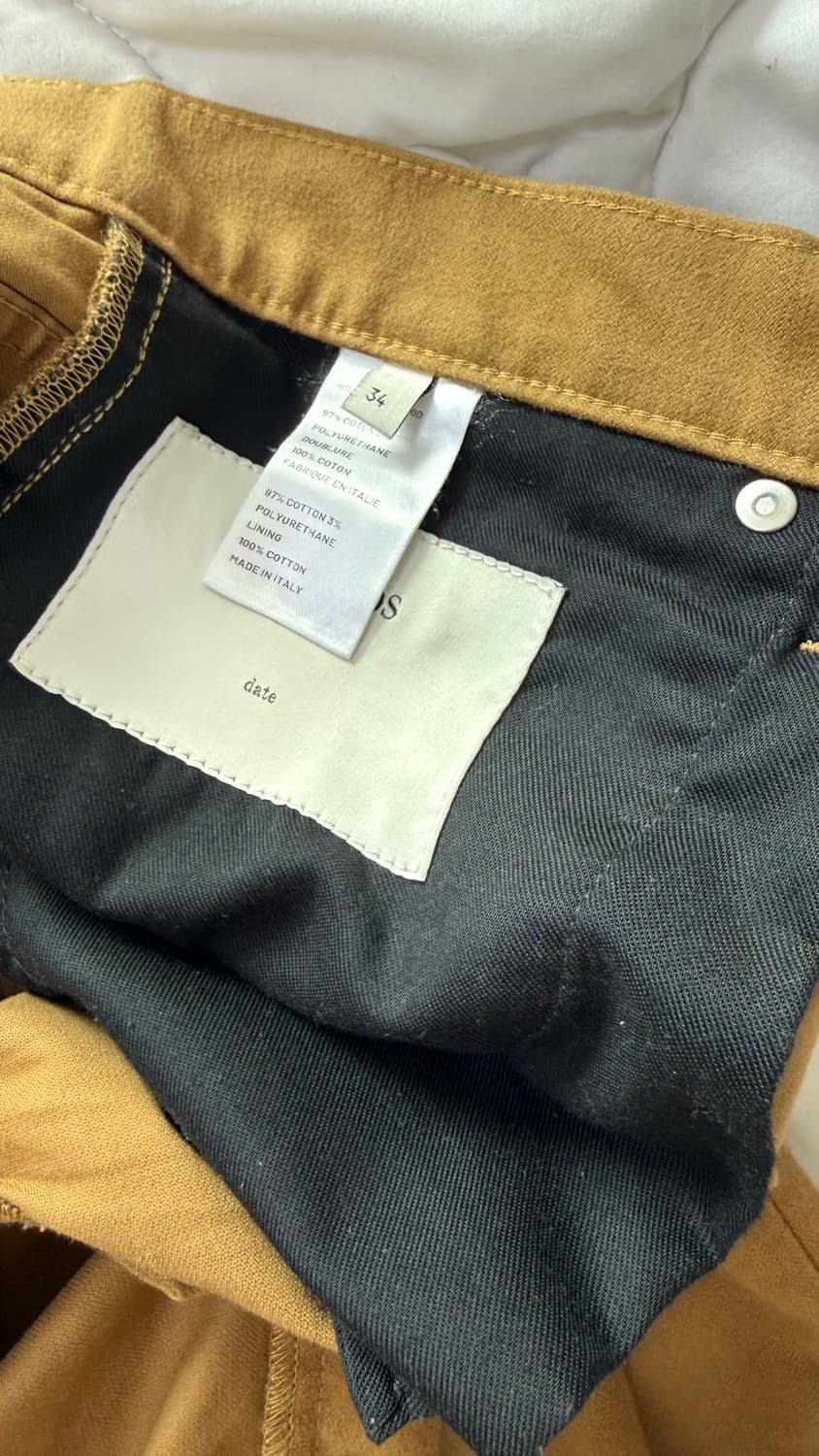 Husbands paris 허즈밴즈파리 몰스킨 플레어 팬츠 상품이미지10