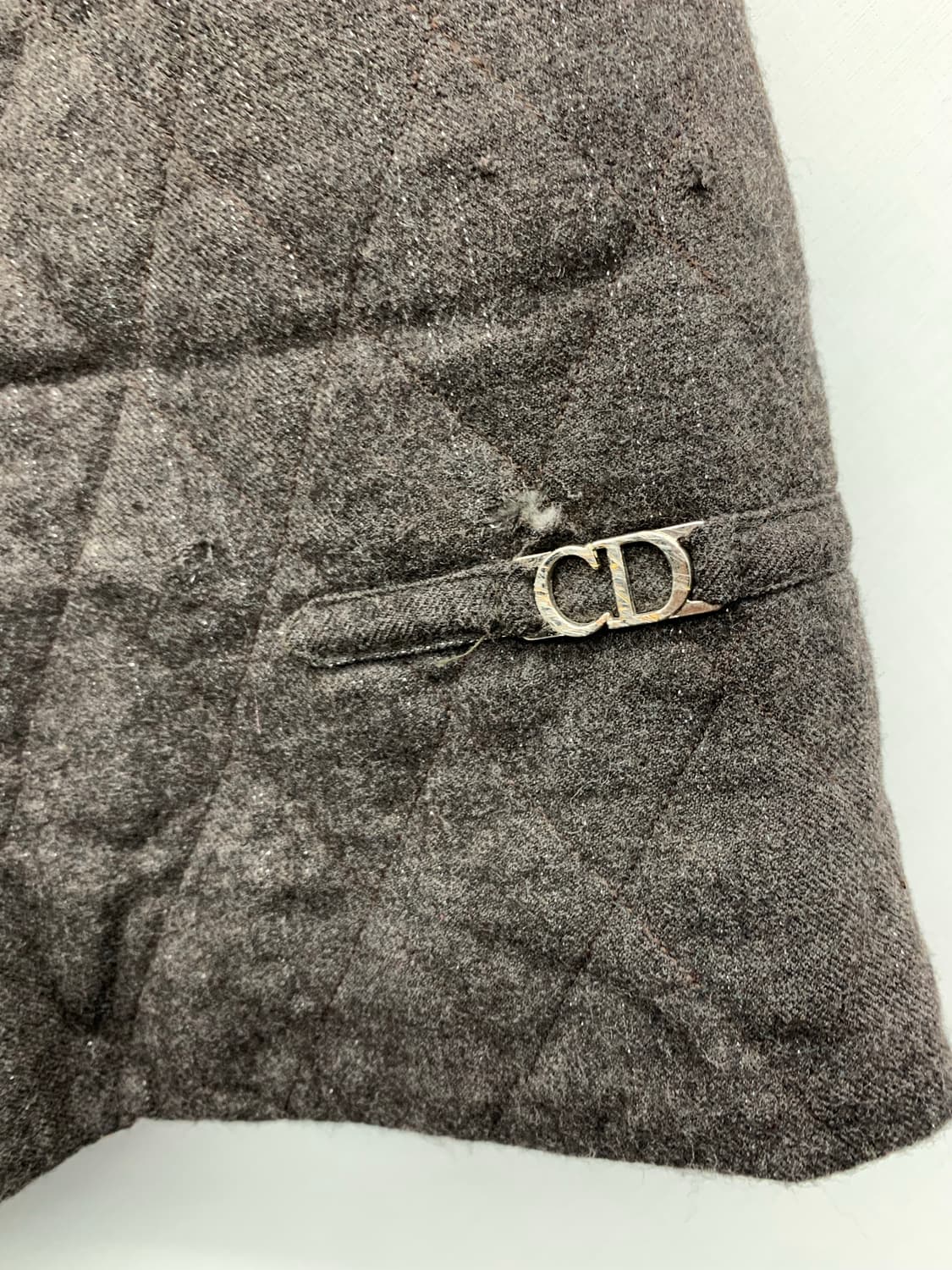 디올 로고 울 버뮤다 숏츠 상품이미지9