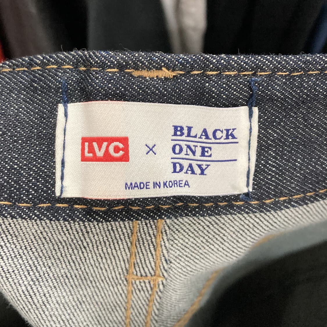 LVC 블랙원데이 여성캐쥬얼청바지 진청 27  상품이미지4
