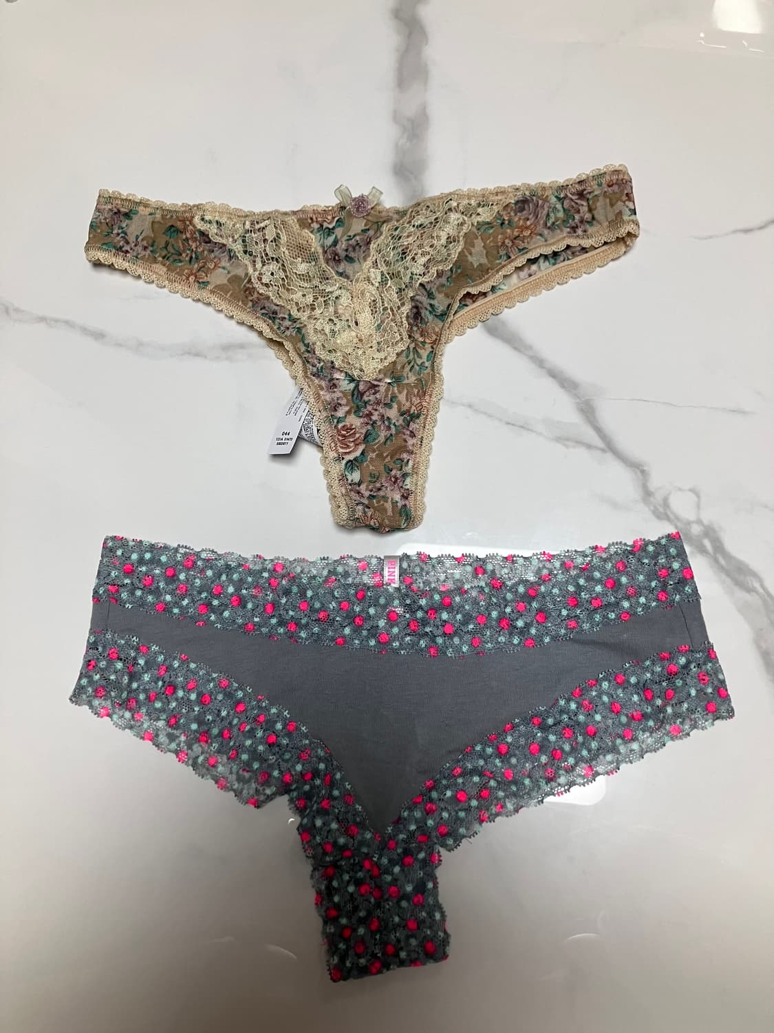 빅토리아시크릿 PINK, INTIMISSIMI 레이스 팬티 thong S 상품이미지1