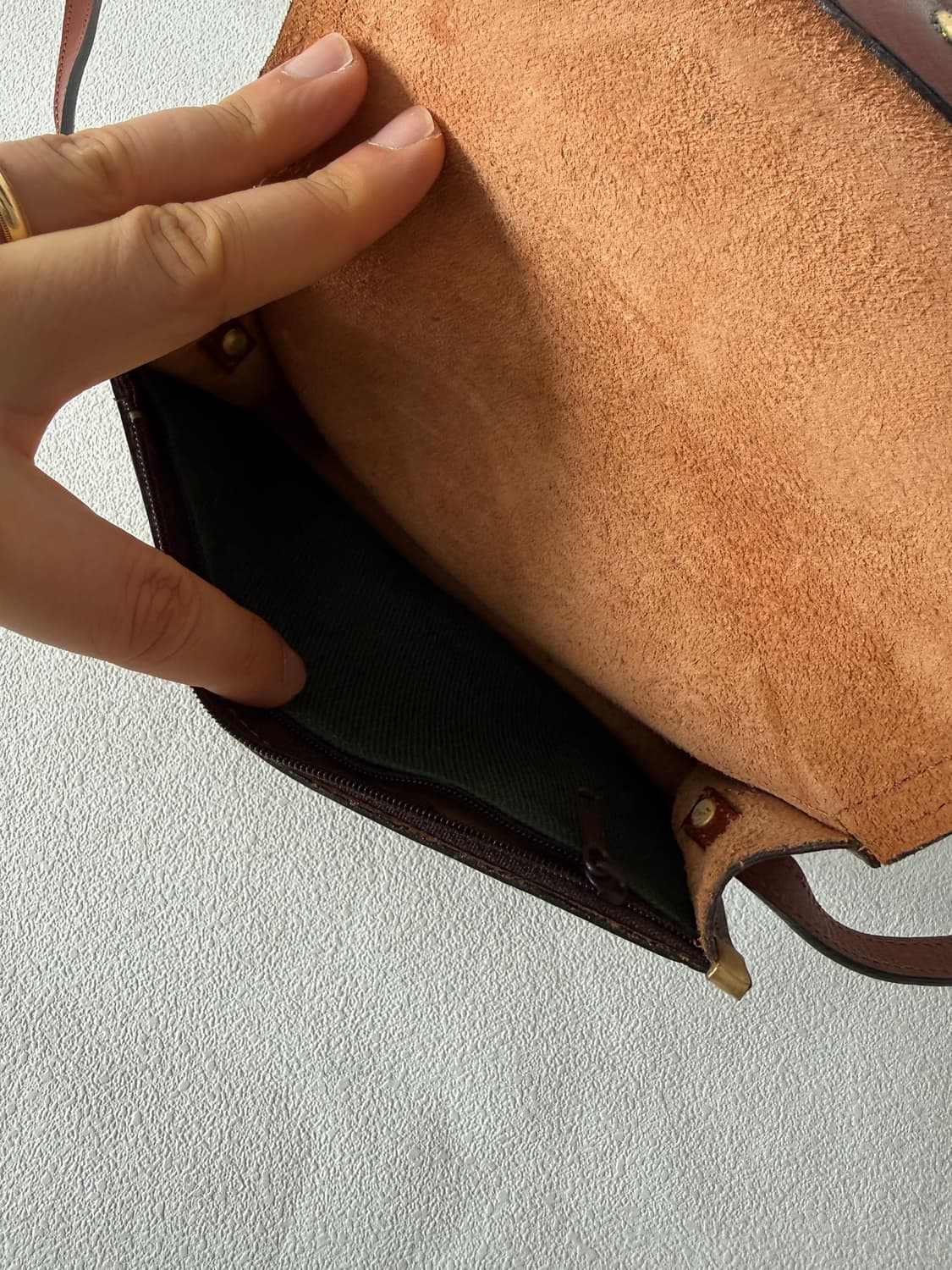 MADE IN ITALY 레더 미니 크로스백 상품이미지9