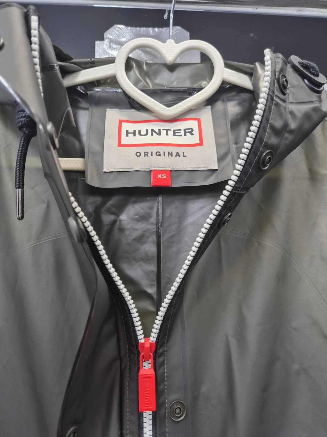 (새상품) 헌터 레인코트  정품  /  XS (55) 상품이미지3