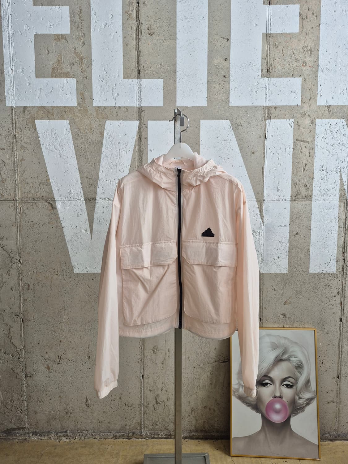 아디다스  바람막이 후드숏자켓 상품이미지2