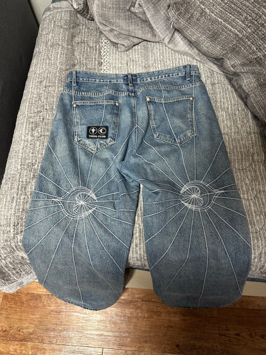 떠그클럽 스티치 데님 팬츠 3사이즈  상품이미지3