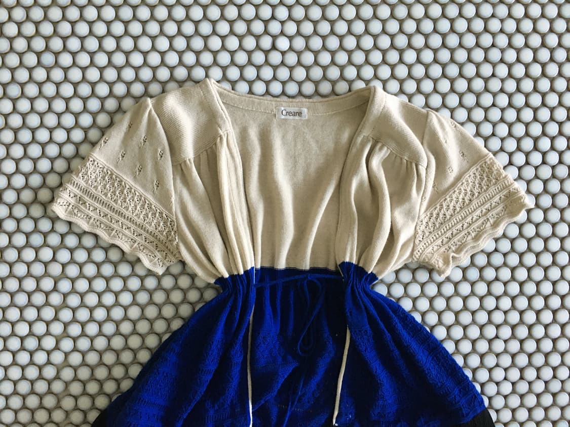 color block lace knit 상품이미지3