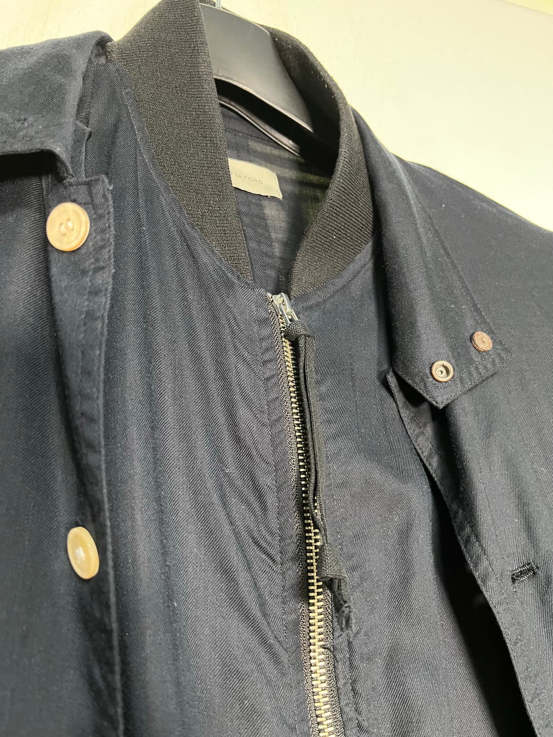 Bed J.W Ford 레이어드 큐프라 자켓 상품이미지5