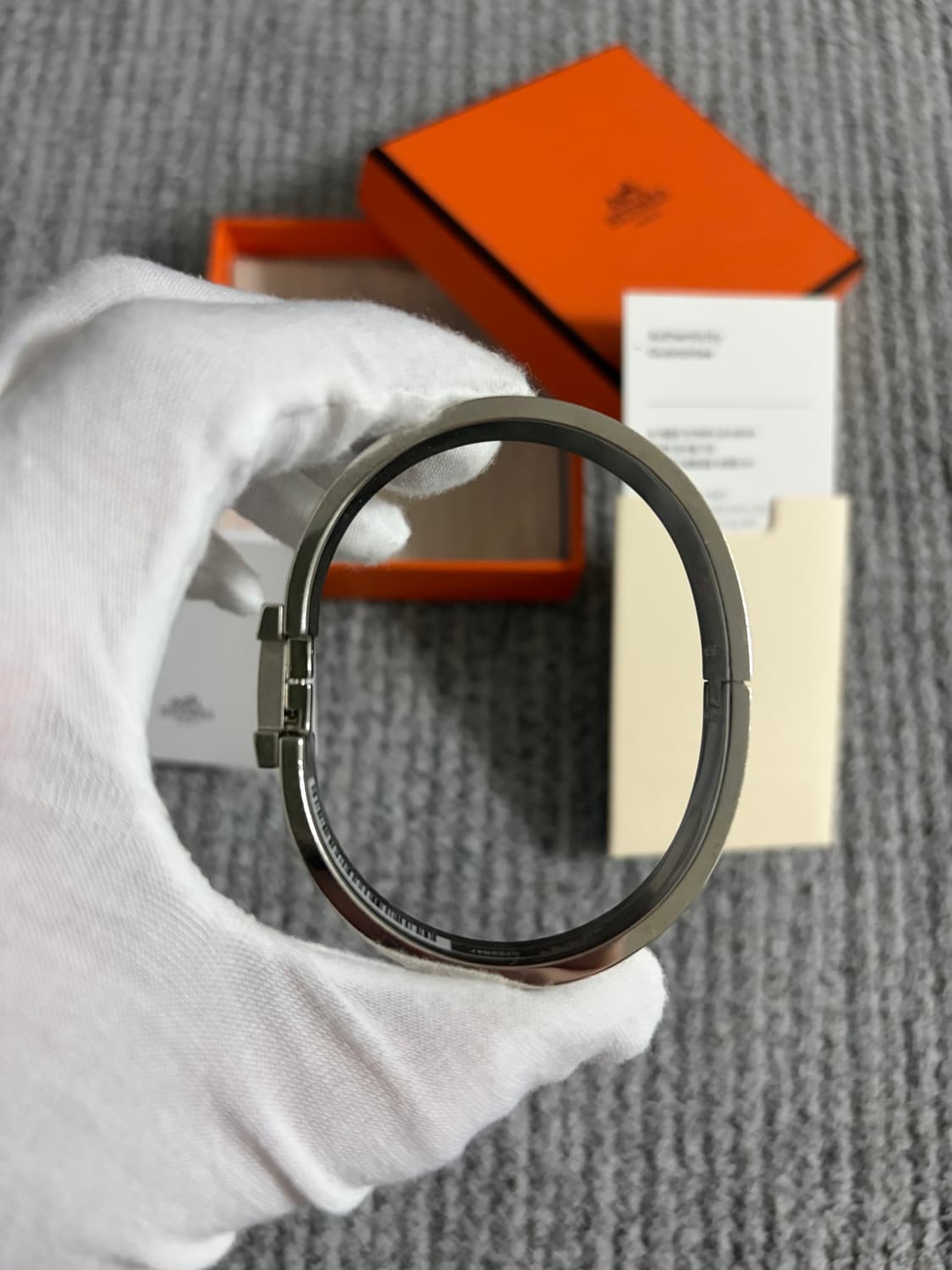 (T5, 새상품급) 에르메스 클릭아슈 팔찌 상품이미지6