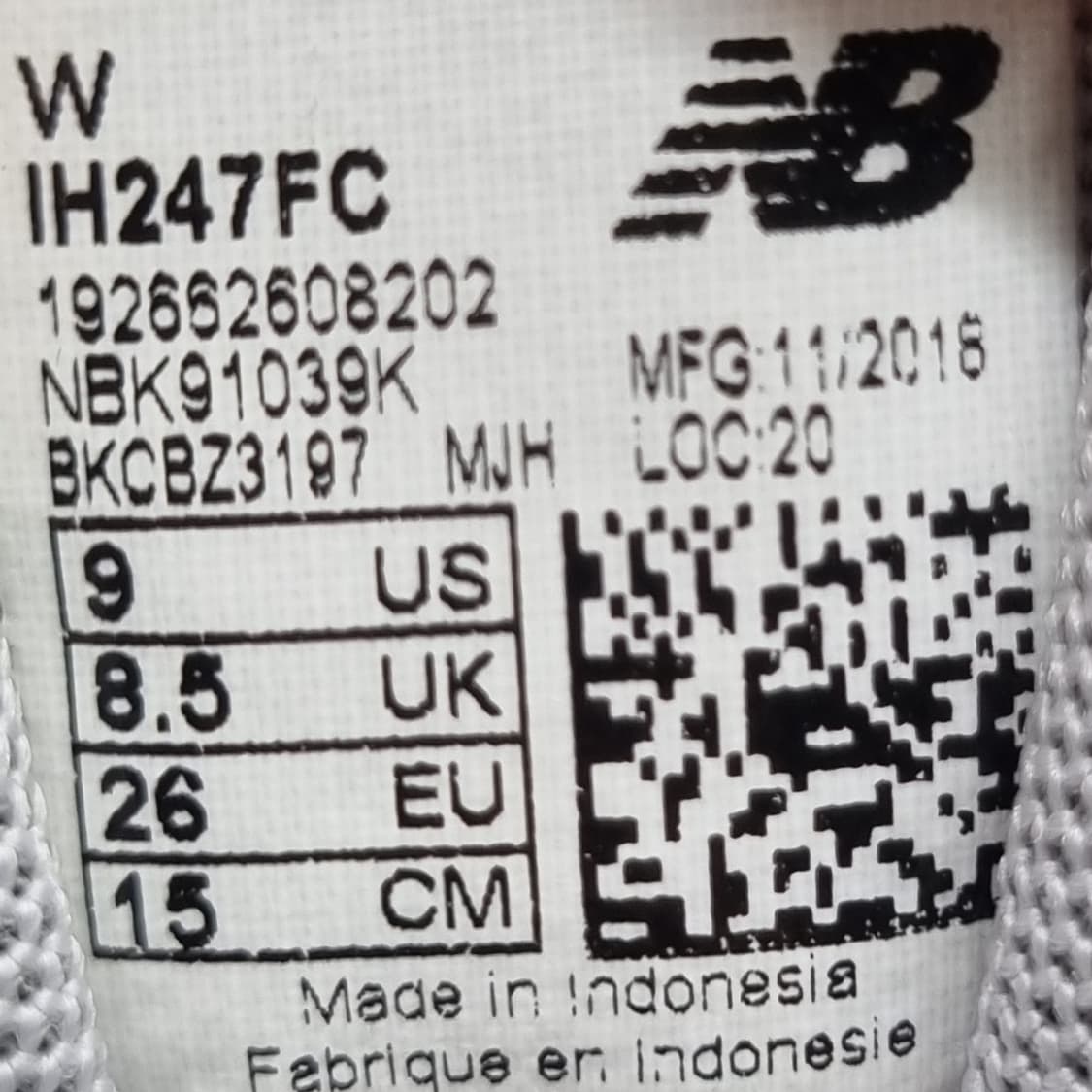 뉴발란스 247 아동운동화 150 상품이미지6