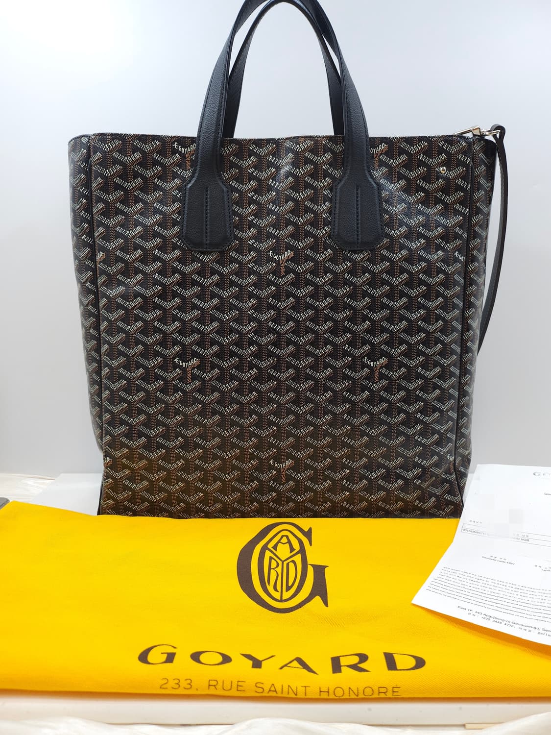 고야드 볼테르 토트백 블랙 상품이미지2