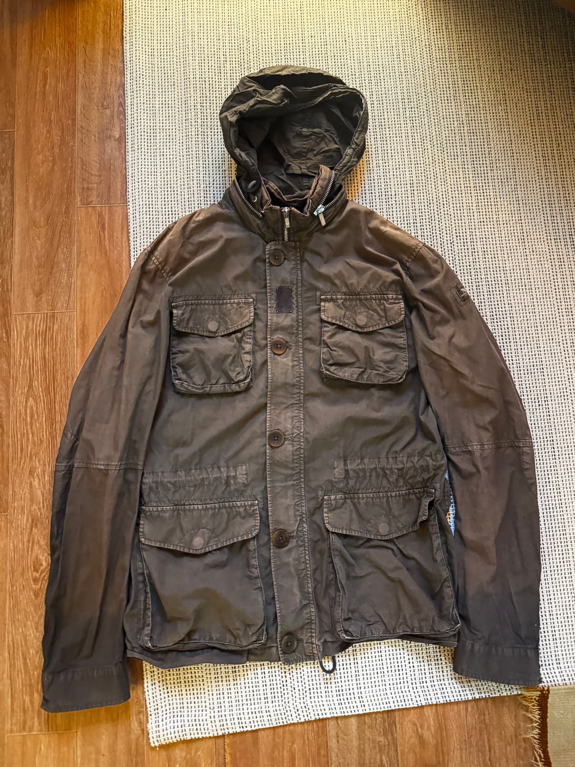 00s 아르마니 진스 밀리터리 필드 자켓 상품이미지1