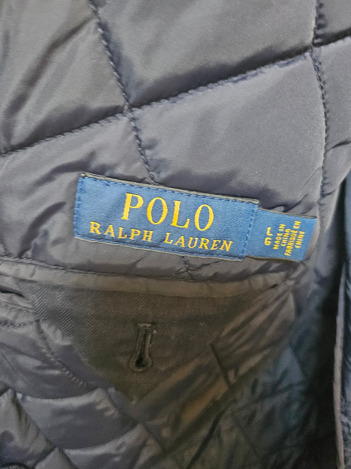 폴로 랄프로렌 퀼팅 블레이저 자켓  사이즈 상품이미지3