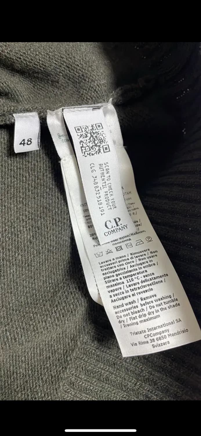 cp컴퍼니 니트집업  상품이미지2