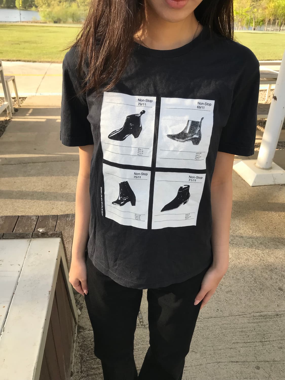 라프시몬스 반팔 팔아요 상품이미지1