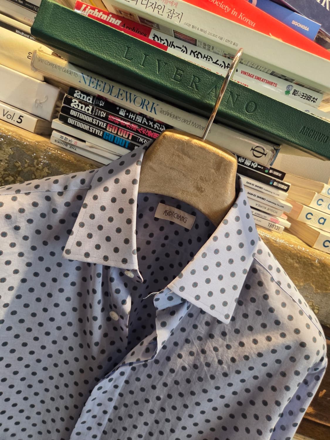 애스콧창 실크 드레스셔츠 상품이미지2