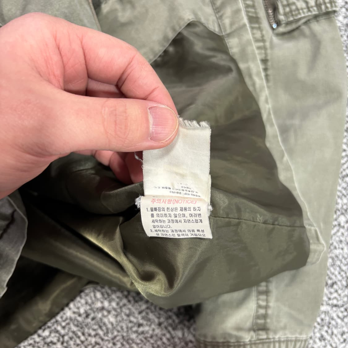 버커루 밀리터리 야상 점퍼 (L) 상품이미지4