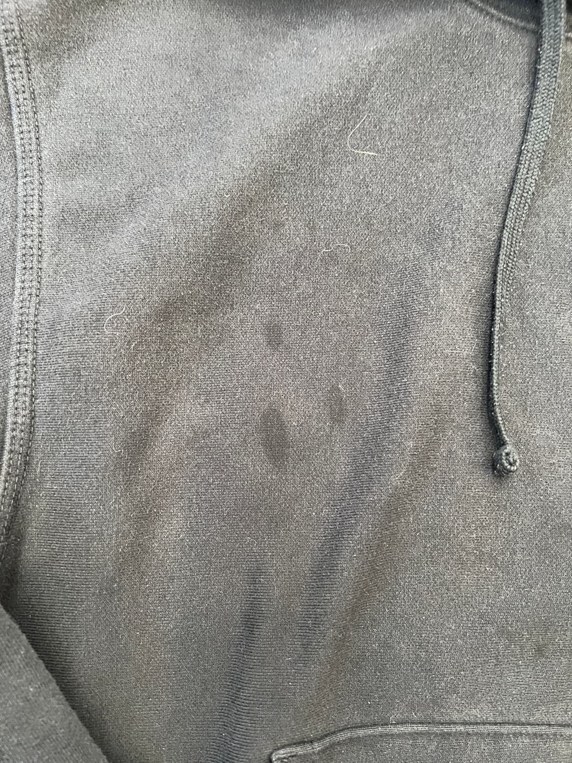 스투시 베이직 블랙 후드티  상품이미지8