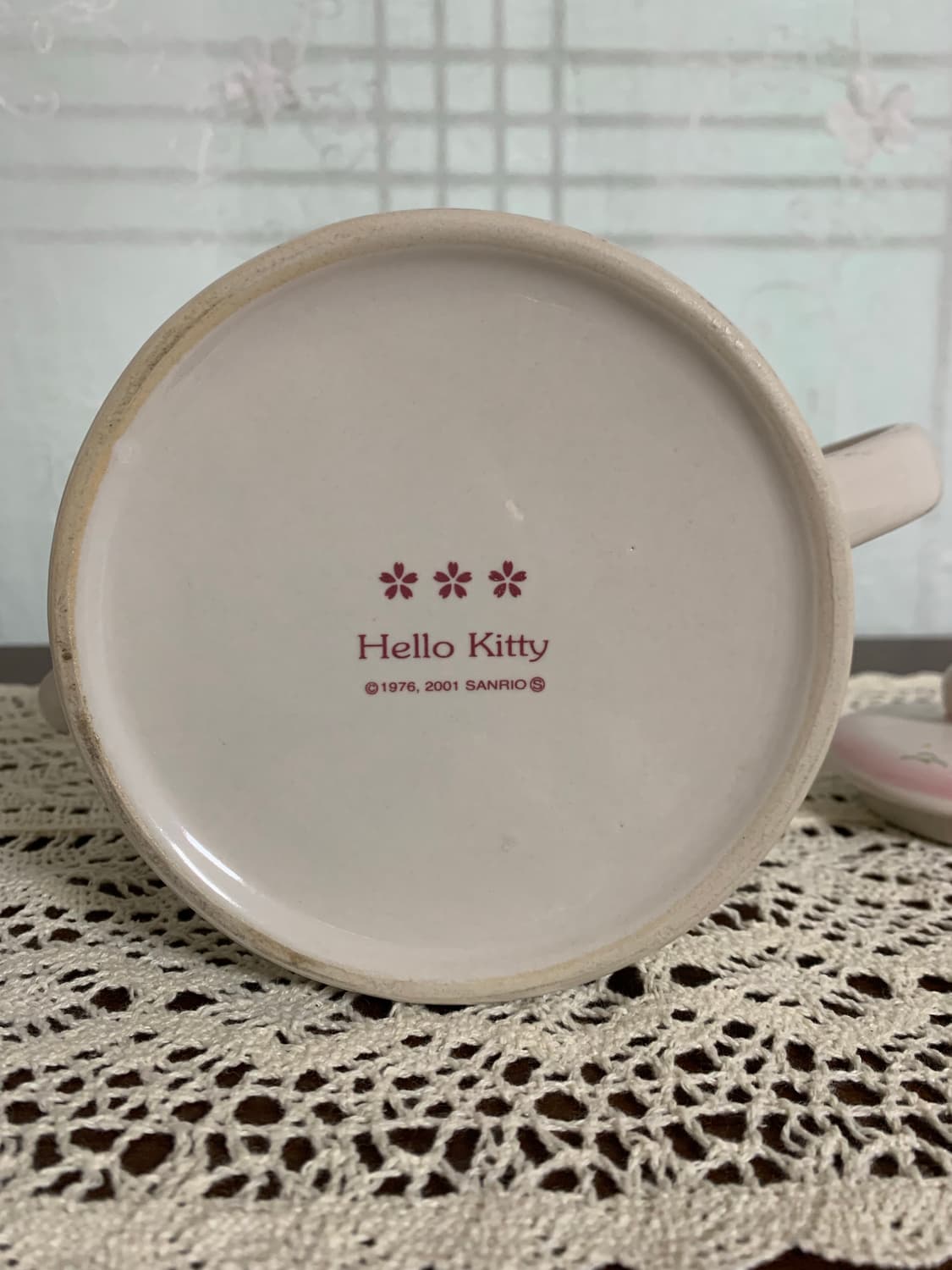 고전키티 헬로키티 01년 티팟 상품이미지4