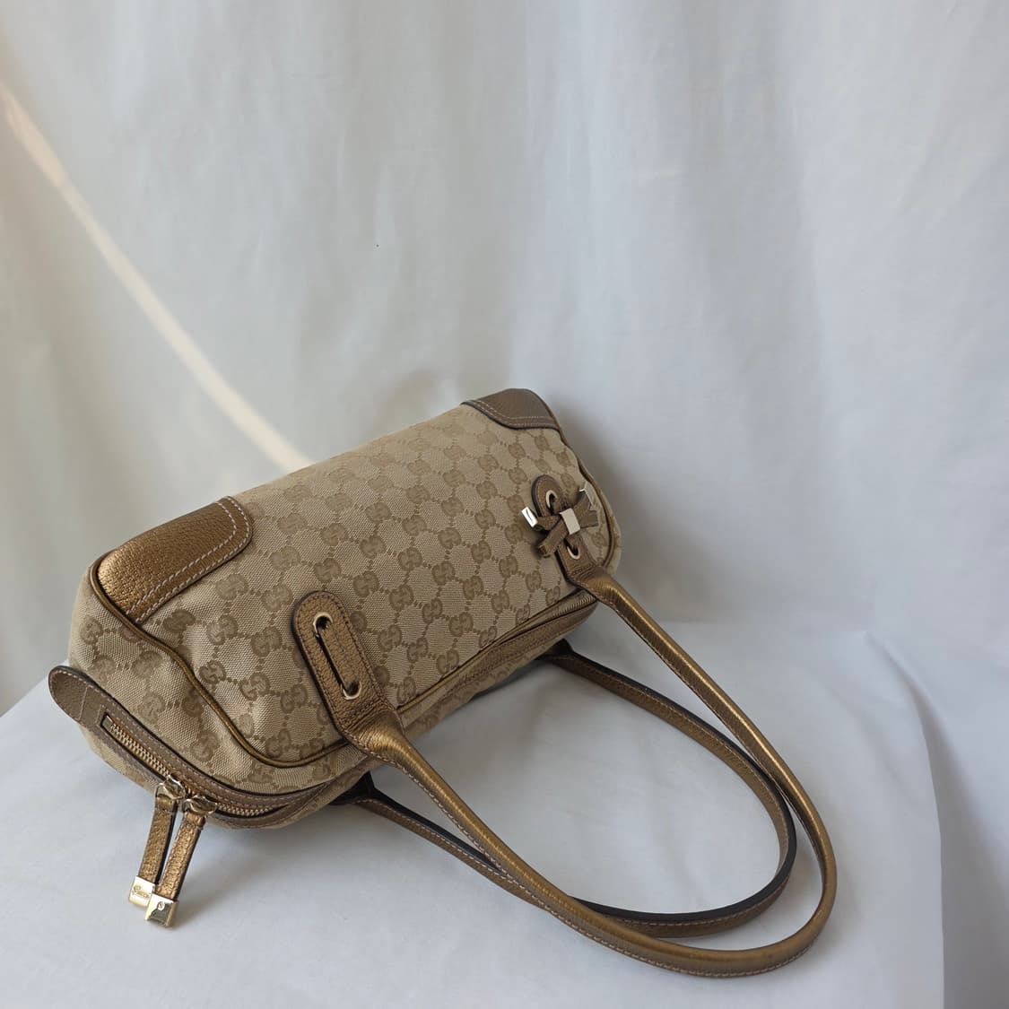 [정품 GUCCI] 구찌 GG캔버스 쟈가드 숄더백 바게트백 상품이미지3