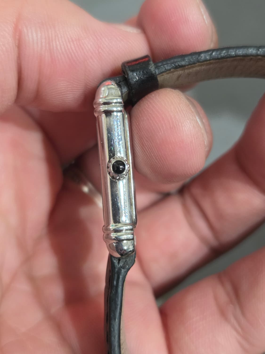 미쉘에블랑 여성 가죽 시계 블랙 상품이미지5