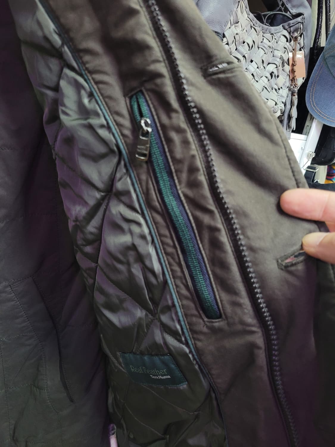 헨리코튼 오리털 패딩 내피(조끼) 분리형 상품이미지5